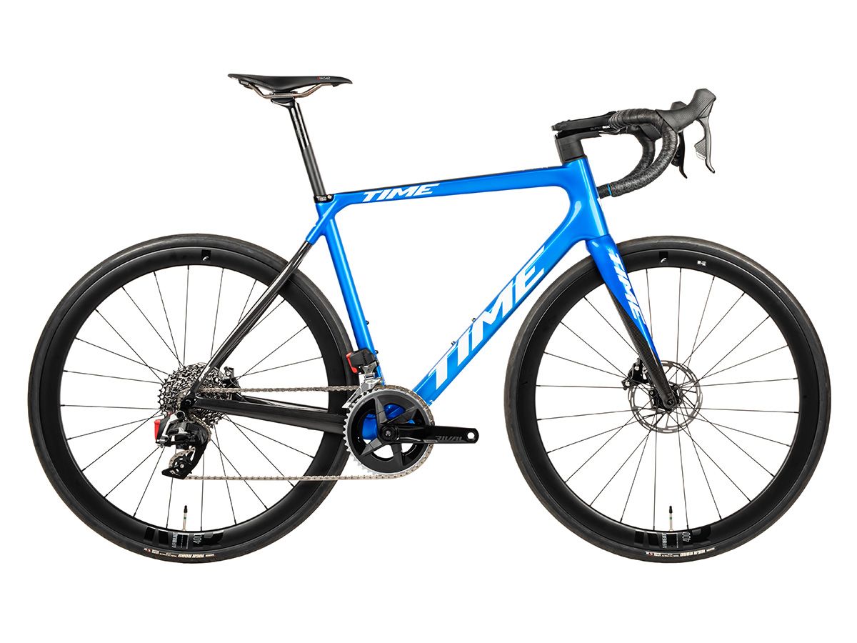 TIME ADH 全內線公路車 - Blue Chroma/電鍍藍 - SRAM RIVAL ETAP AXS 2x12 L