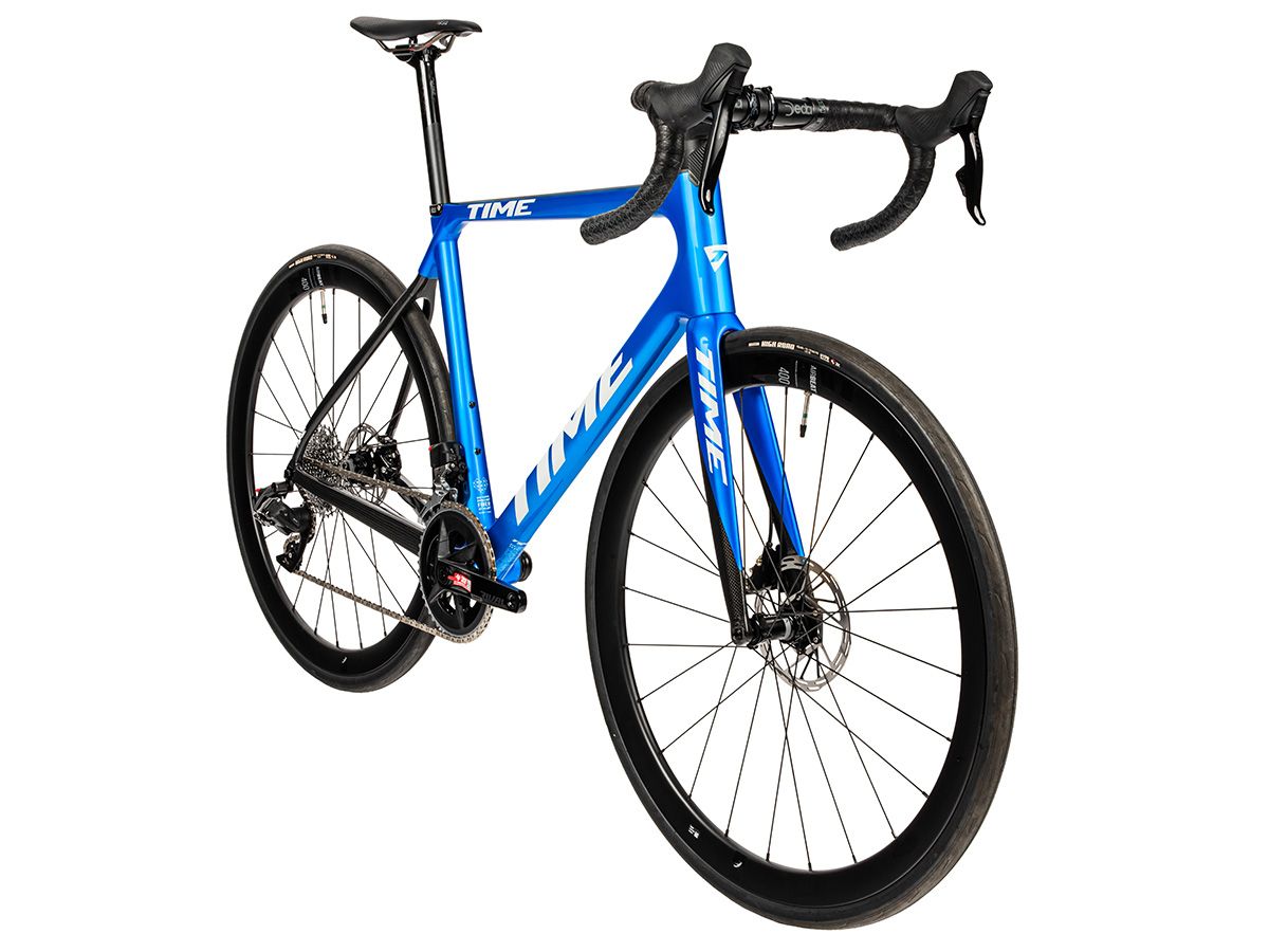 TIME ADH 全內線公路車 - Blue Chroma/電鍍藍 - SRAM RIVAL ETAP AXS 2x12 XS