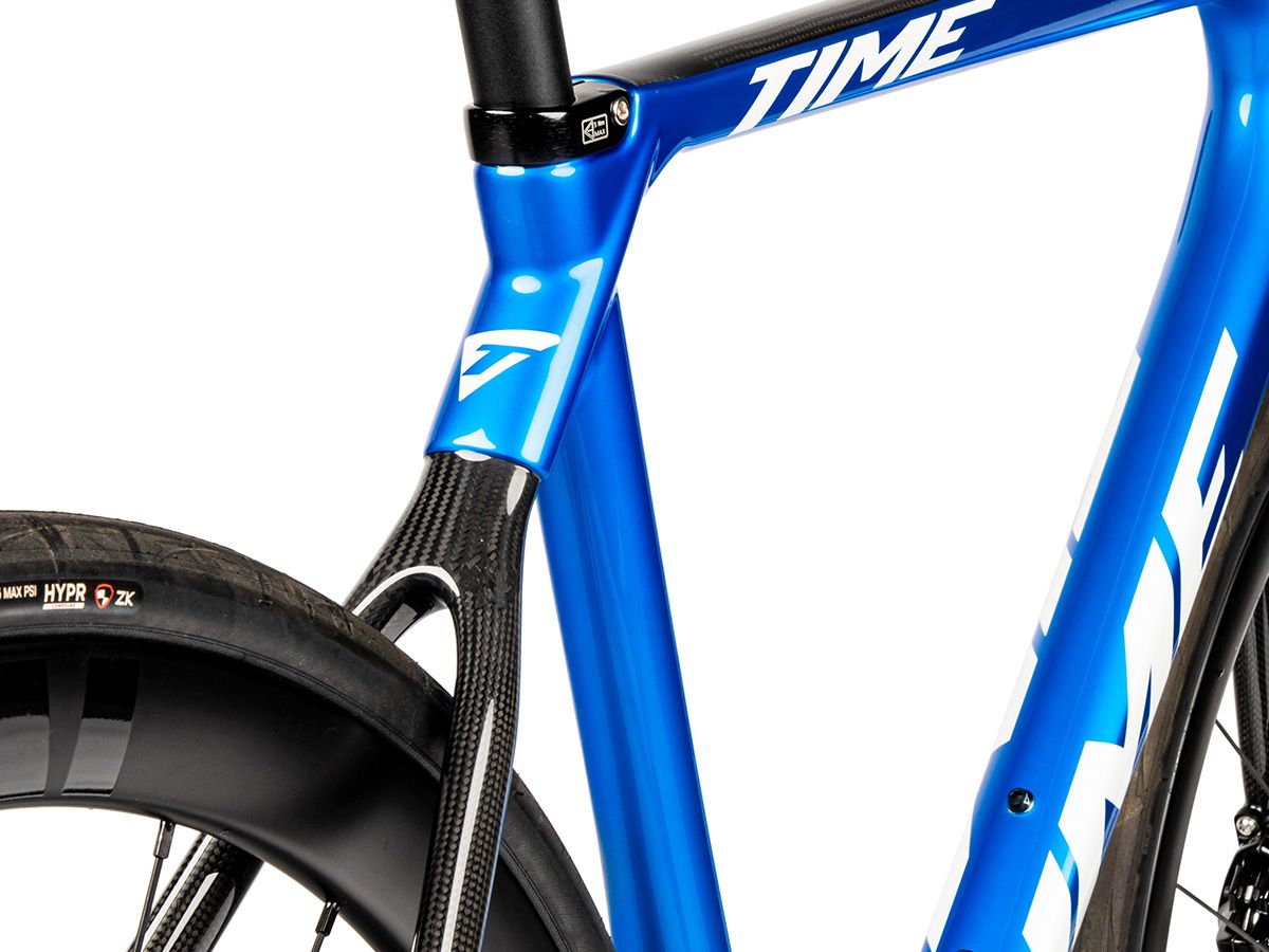 TIME ADH 全內線公路車 - Blue Chroma/電鍍藍 - SRAM RIVAL ETAP AXS 2x12 XS