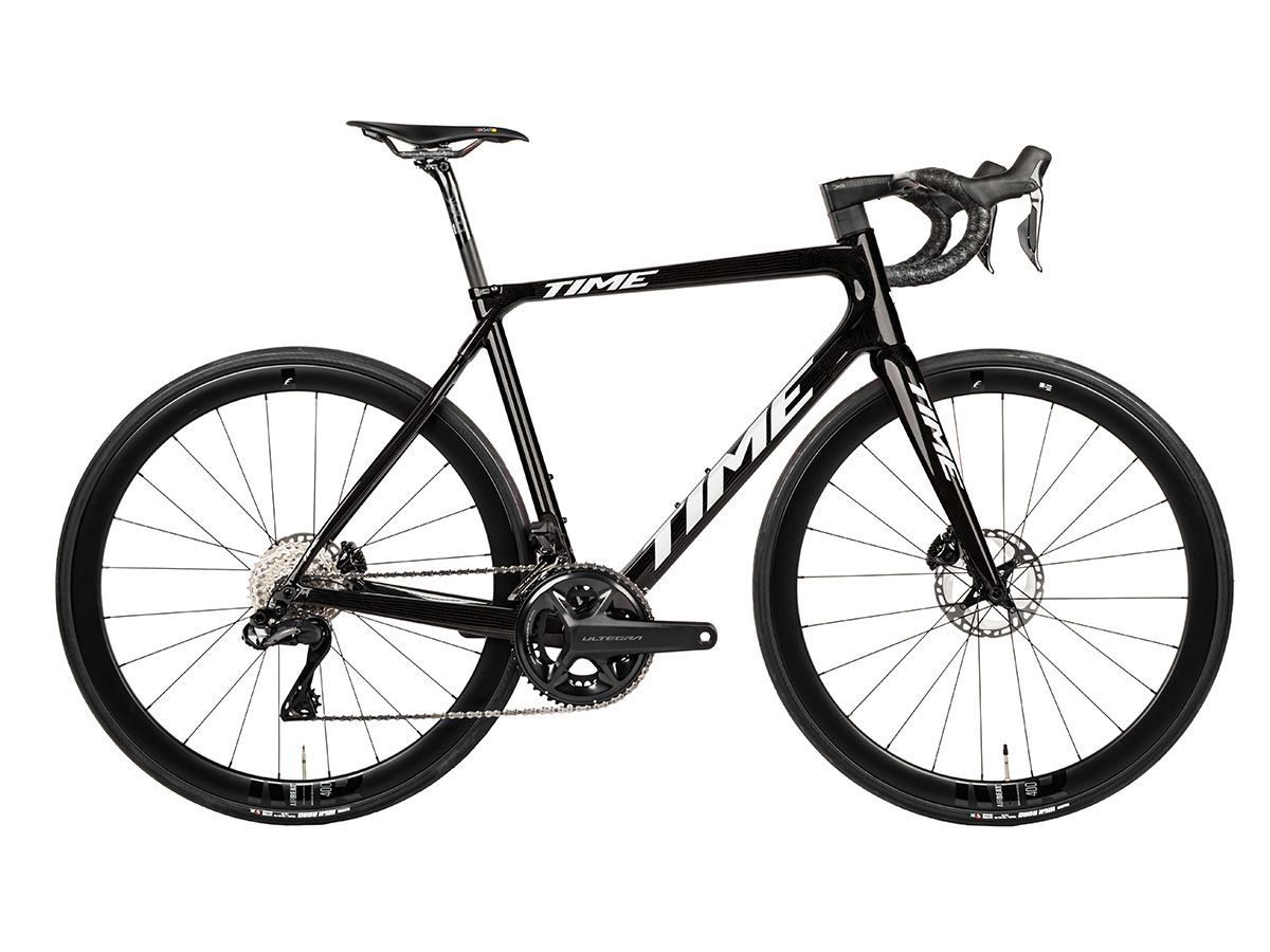 TIME ADH 全內線公路車 - Gloss Carbon/碳纖黑 - SHIMANO ULTEGRA Di2 2x12 S