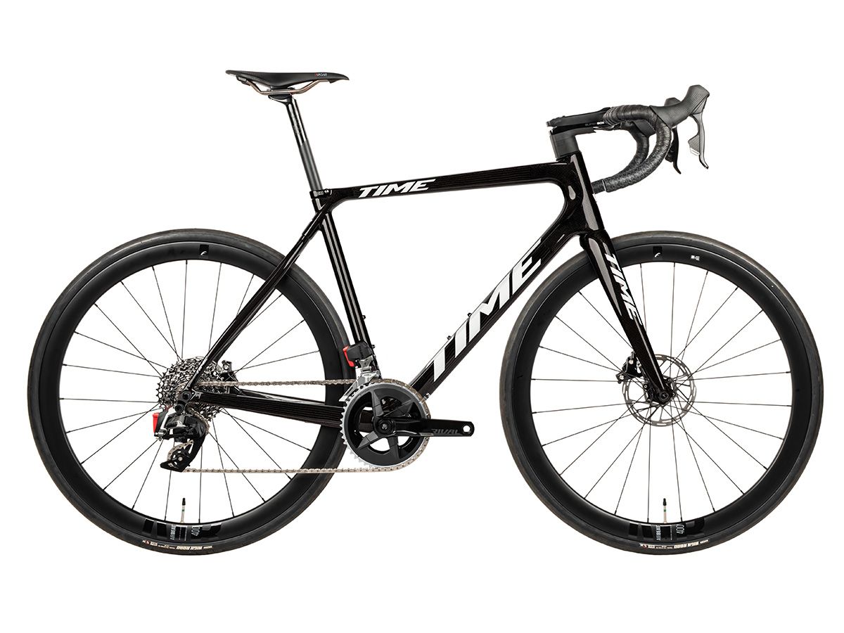 TIME ADH 全內線公路車 - Gloss Carbon/碳纖黑 - SRAM RIVAL ETAP AXS 2x12 M