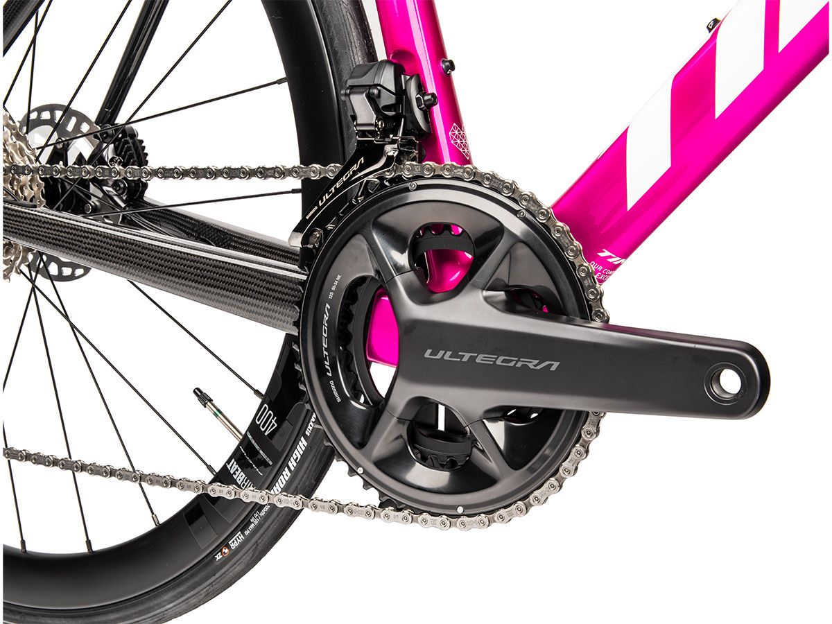 TIME ADH 全內線公路車 - Pink Chroma/電鍍粉紅 - SHIMANO ULTEGRA Di2 2x12 XS