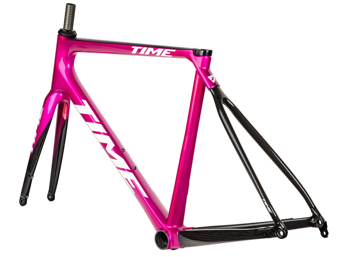 TIME ADH 全內線公路車 - Pink Chroma/電鍍粉紅 - SRAM RIVAL ETAP AXS 2x12 L