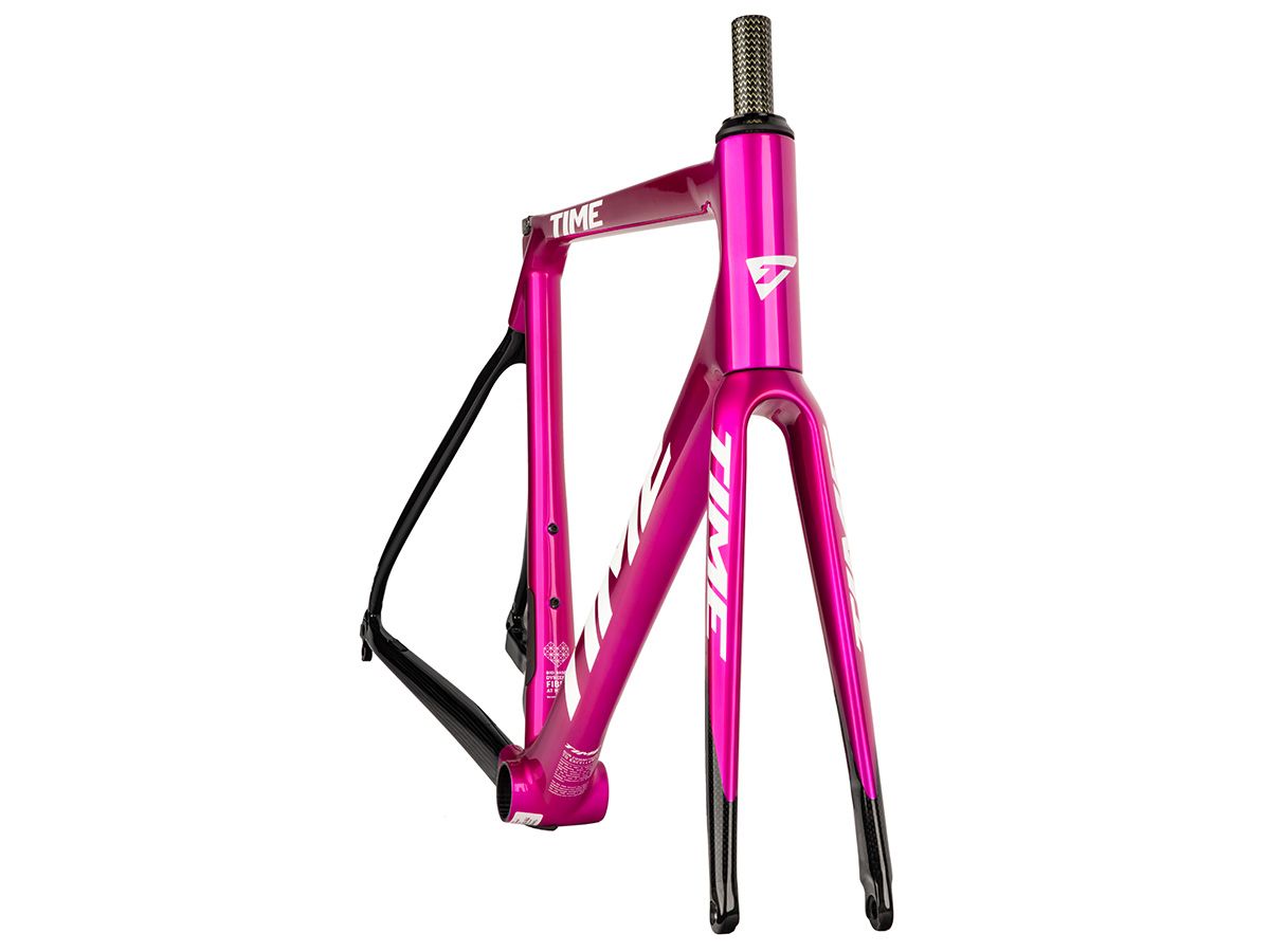 TIME ADH 全內線公路車 - Pink Chroma/電鍍粉紅 - SRAM RIVAL ETAP AXS 2x12 L