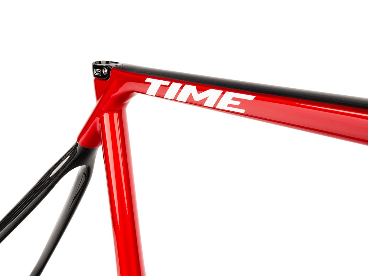 TIME ADH 全內線公路車 - Red Chroma/電鍍紅 - SHIMANO ULTEGRA Di2 2x12 L