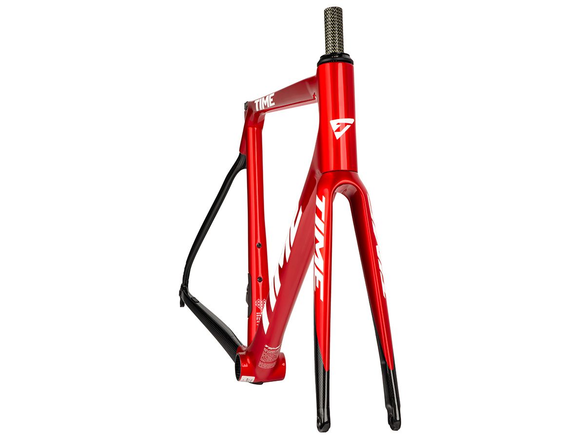 TIME ADH 全內線公路車 - Red Chroma/電鍍紅 - SRAM RIVAL ETAP AXS 2x12