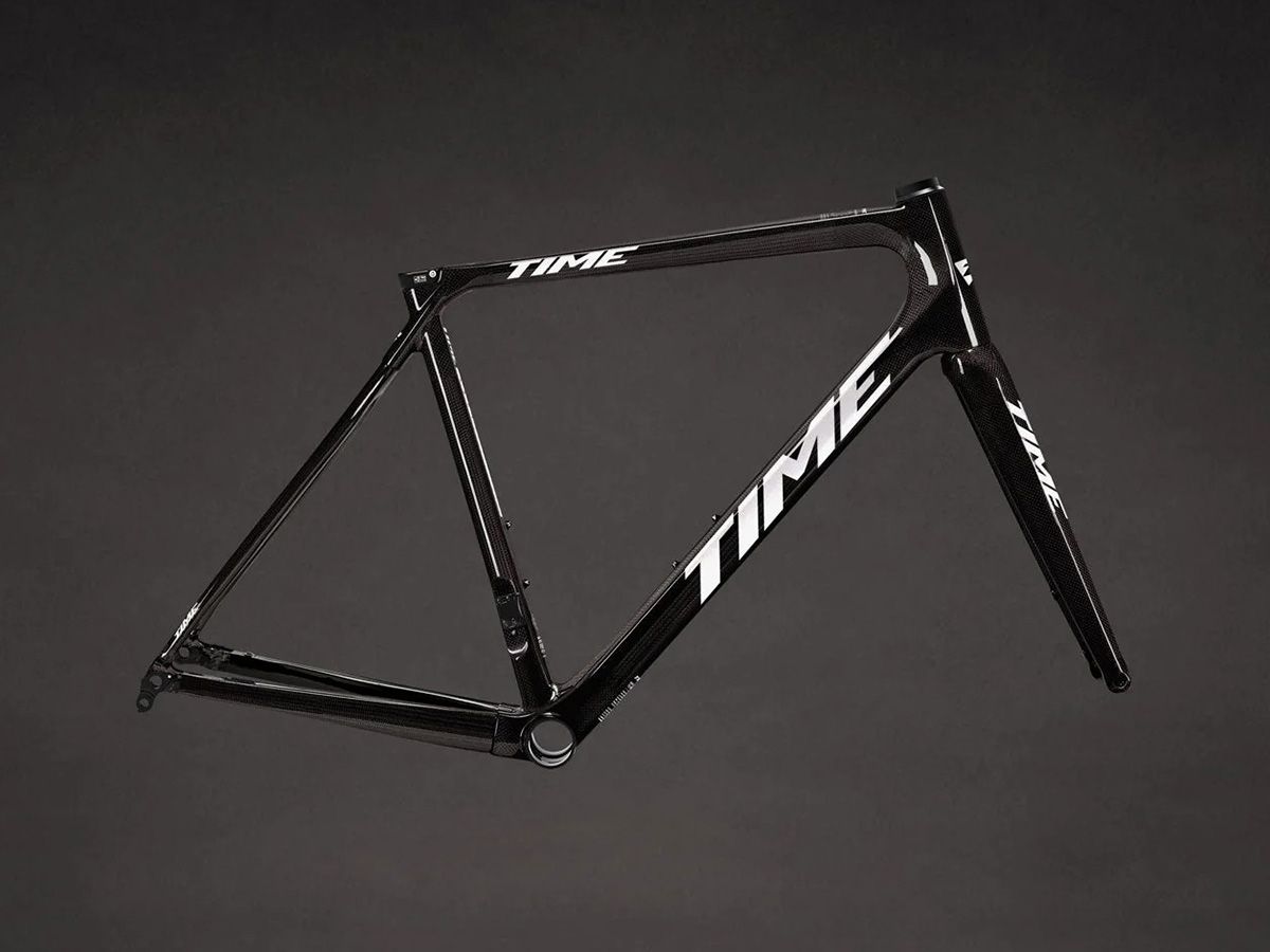 TIME ADH 全內線公路車架組 - Gloss Carbon/碳纖黑 S