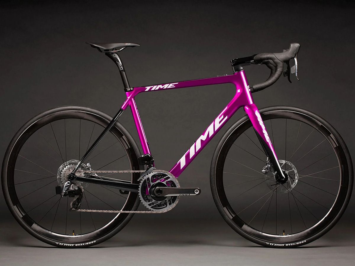 TIME ADH 全內線公路車架組 - Pink Chroma/電鍍粉紅 L