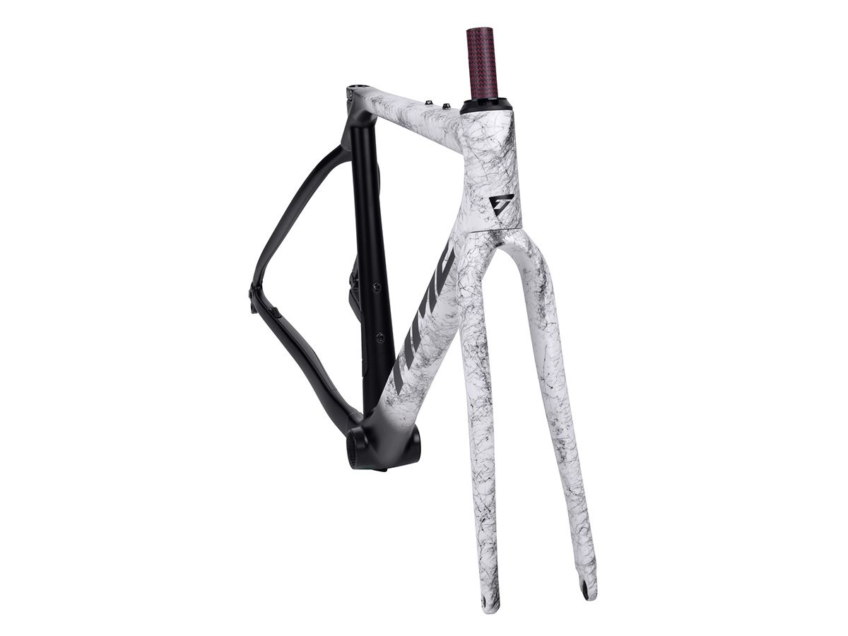 TIME ADHX 全內線全地形車架組 - 限量大理石白