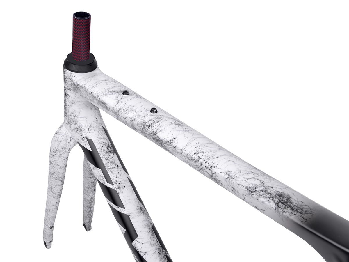 TIME ADHX 全內線全地形車架組 - 限量大理石白