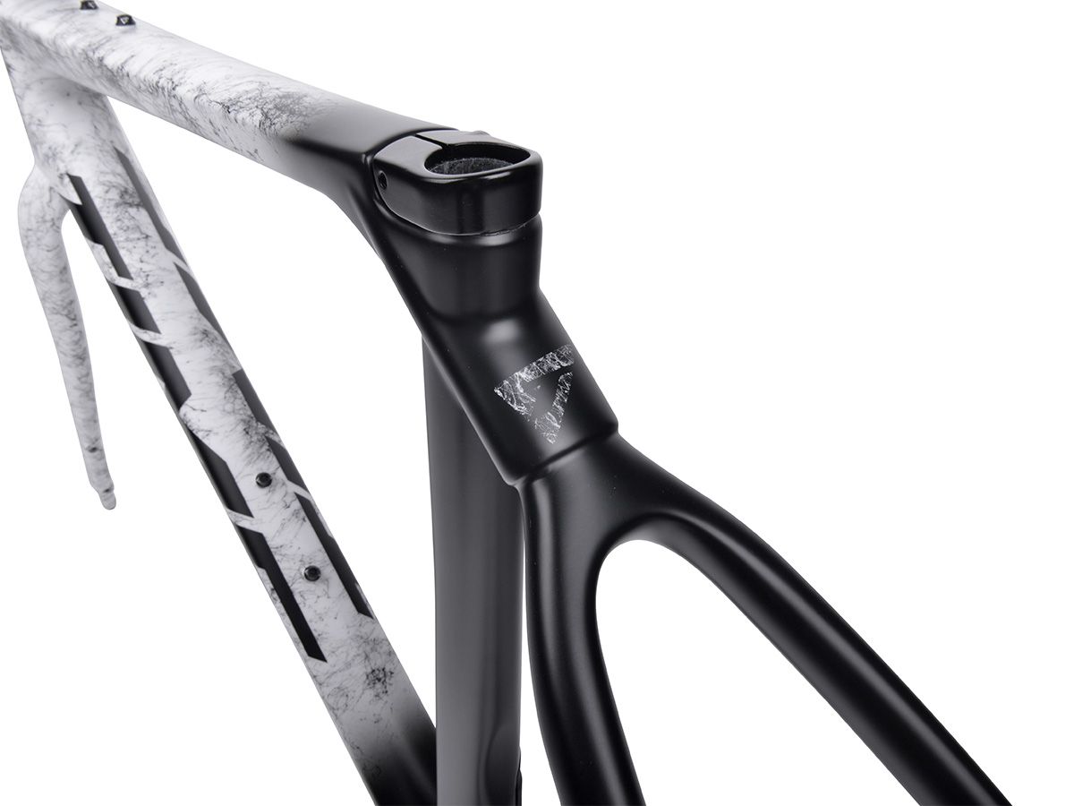 TIME ADHX 全內線全地形車架組 - 限量大理石白 XS