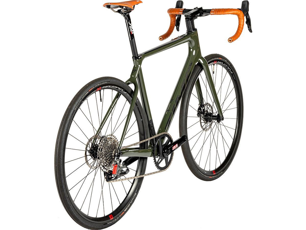 TIME ADHX 45 全內線礫石車 - Black Olive/橄欖綠 - SRAM RIVAL ETAP AXS 1x12