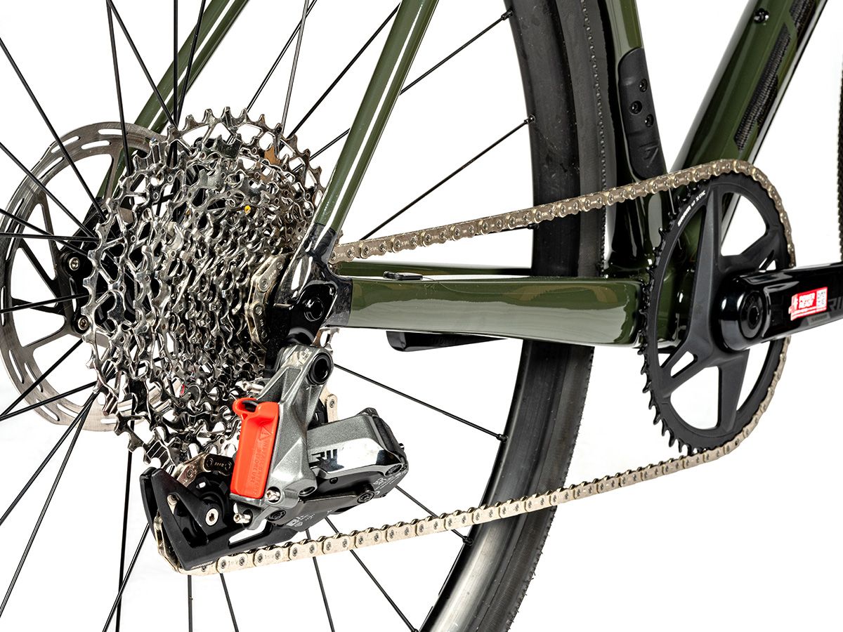 TIME ADHX 45 全內線礫石車 - Black Olive/橄欖綠 - SRAM RIVAL ETAP AXS 1x12 S