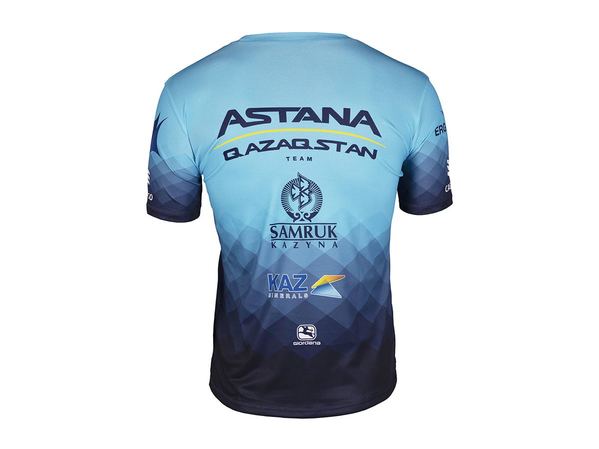 Giordana Astana Qazaqstan 2023 車隊版 機能短袖