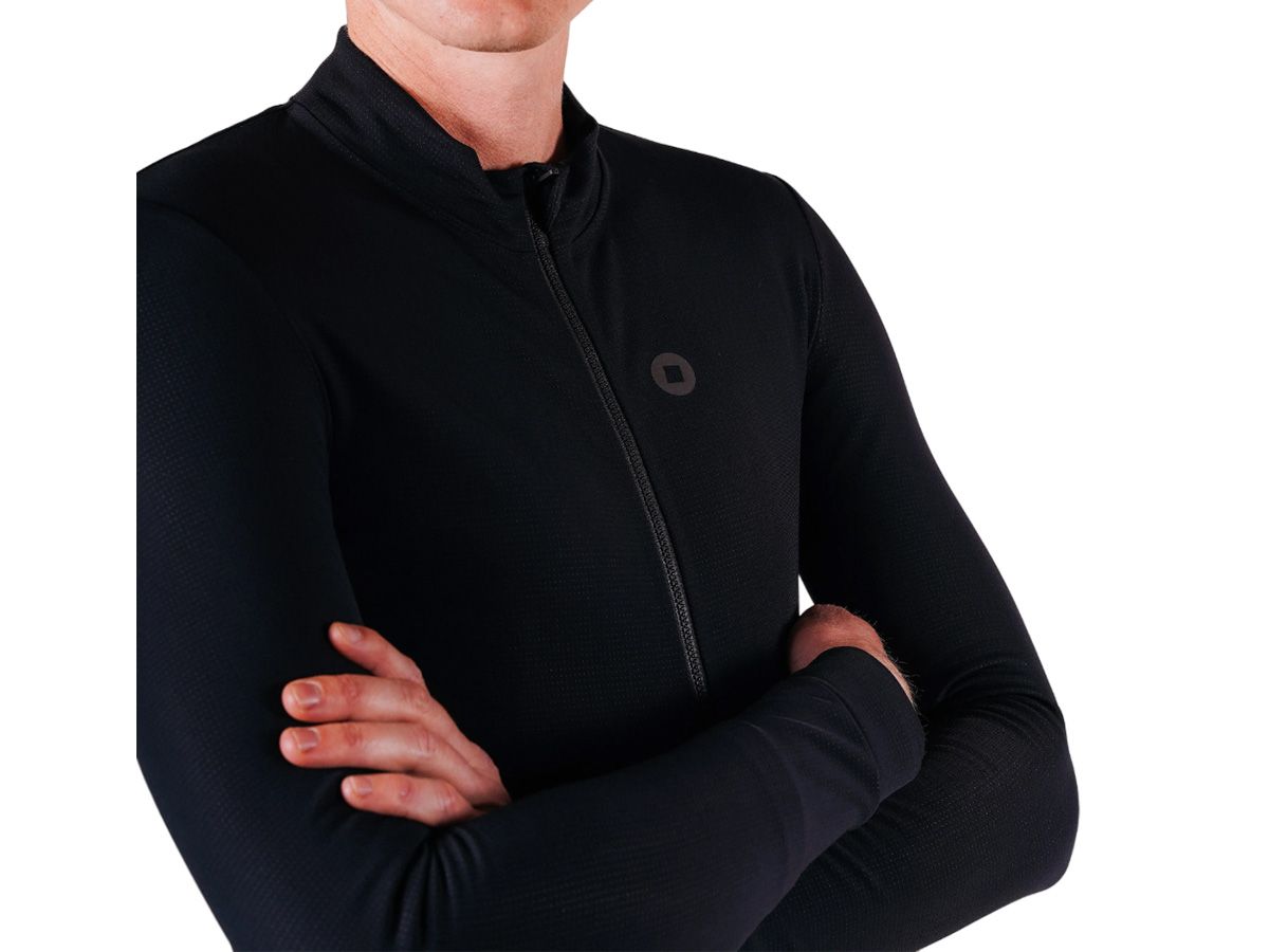 The Service Course Men Long Sleeve Winter Jersey 男款長袖車衣 黑色 XS