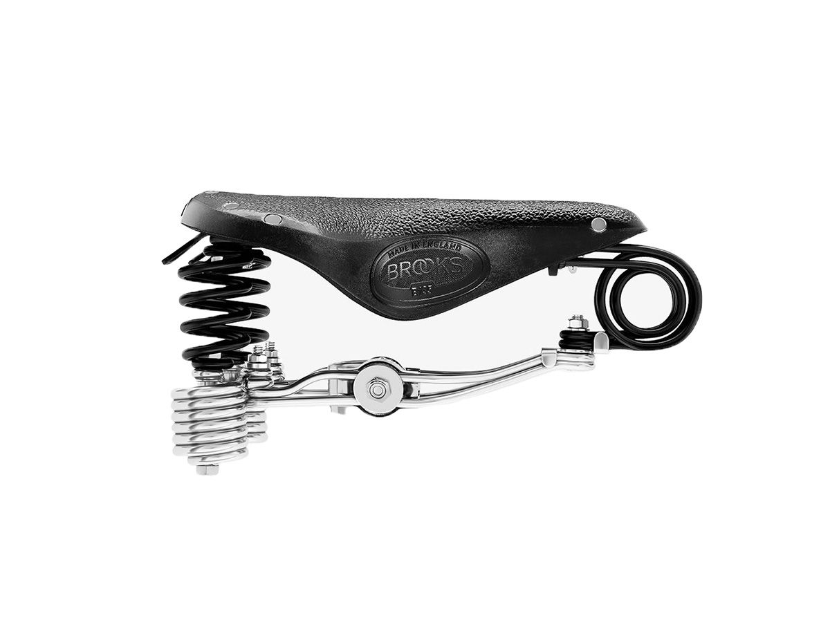 Brooks B135 皮革座墊 黑色