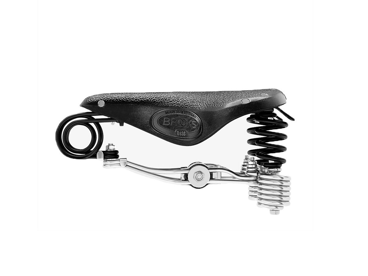 Brooks B135 皮革座墊 黑色