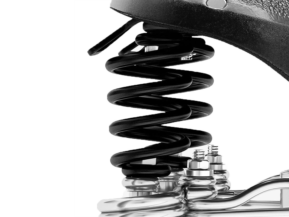 Brooks B135 皮革座墊 黑色