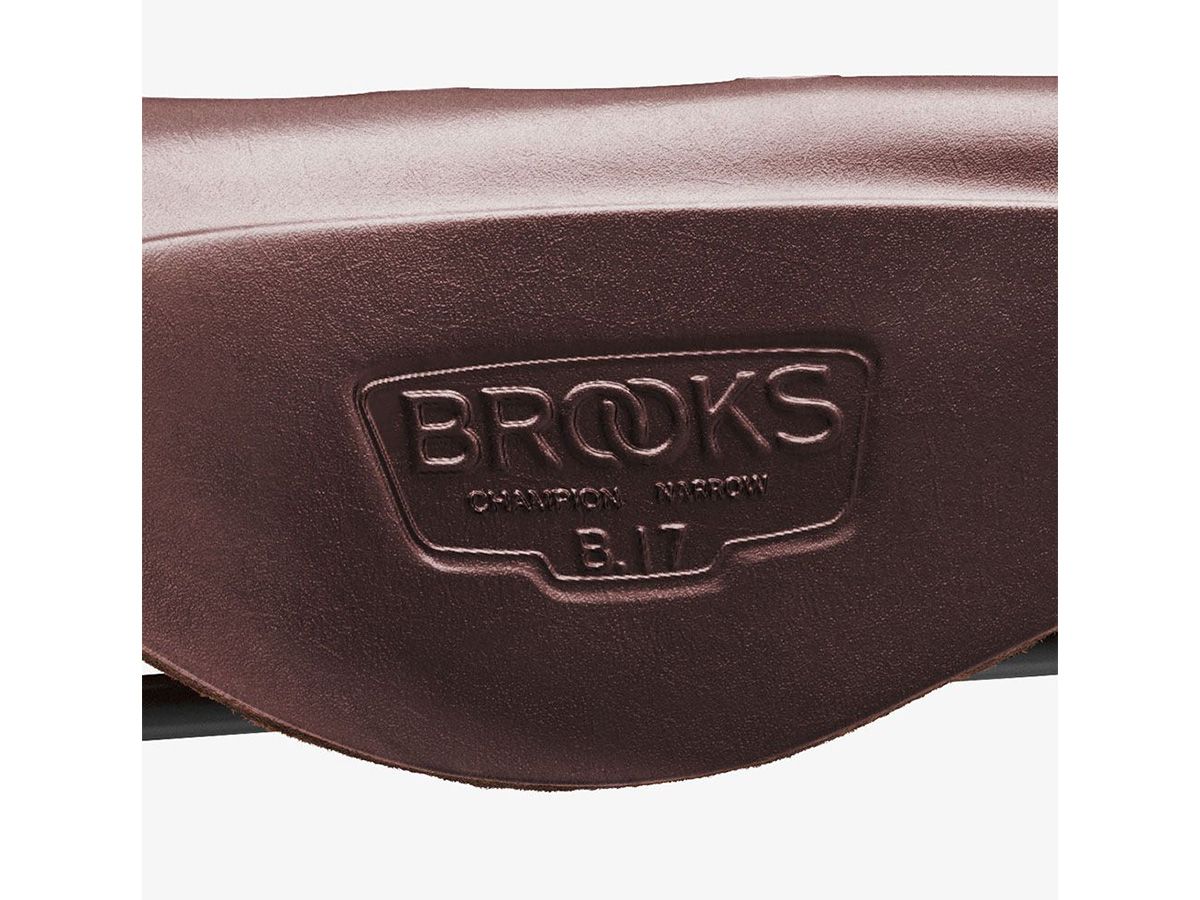 Brooks B17 Narrow 皮革座墊 褐色