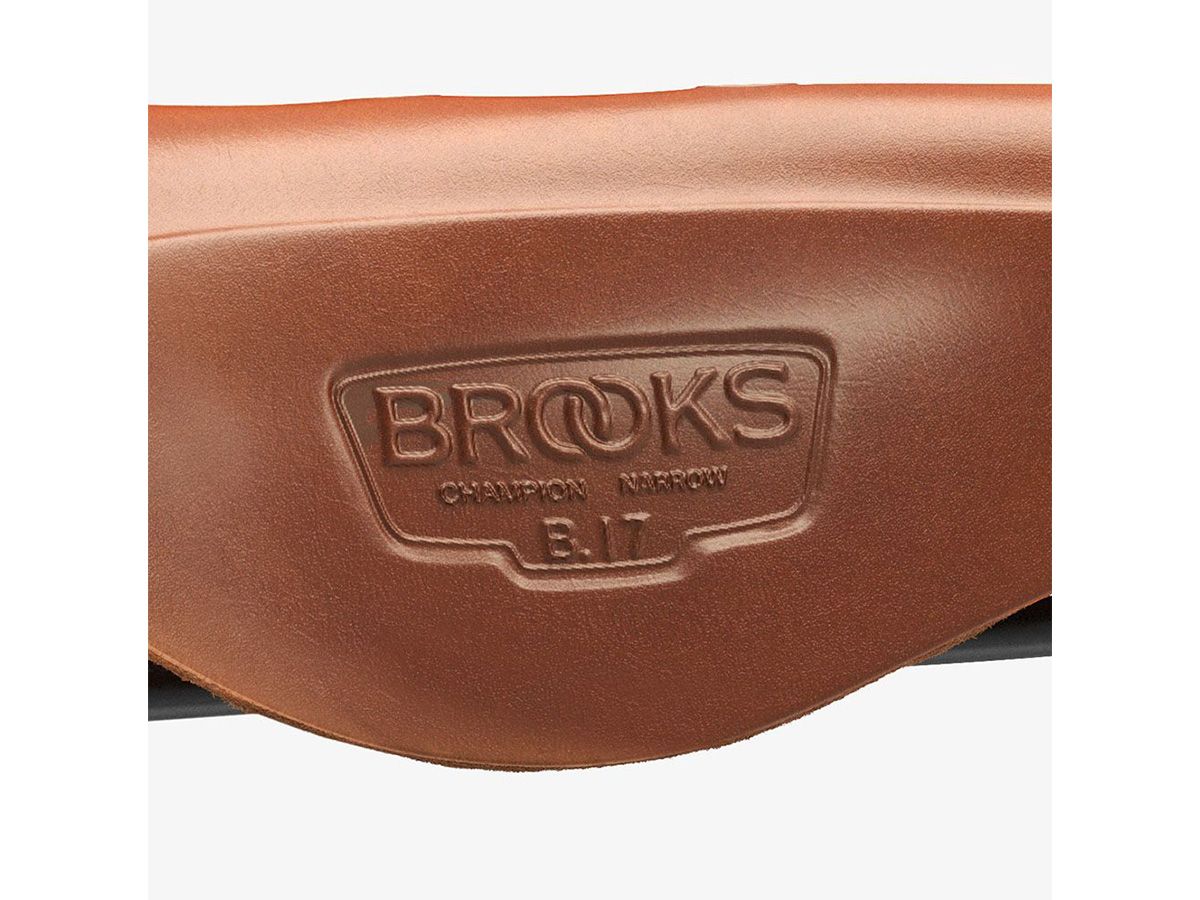 Brooks B17 Narrow 皮革座墊 蜂蜜色