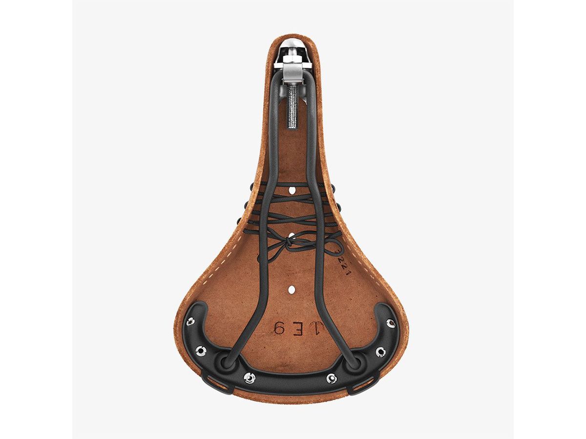 Brooks B17 Softened 皮革座墊 深棕色