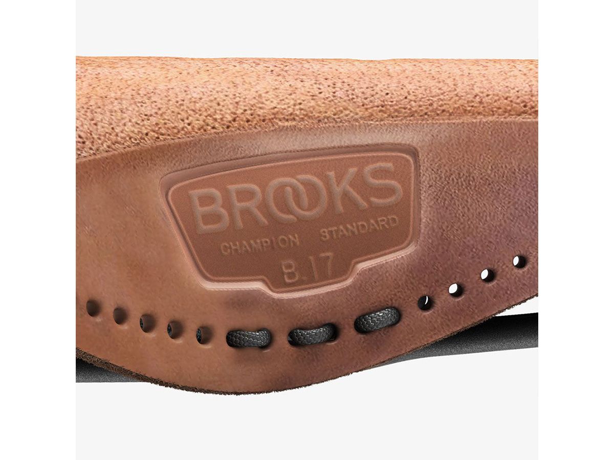 Brooks B17 Softened 皮革座墊 深棕色