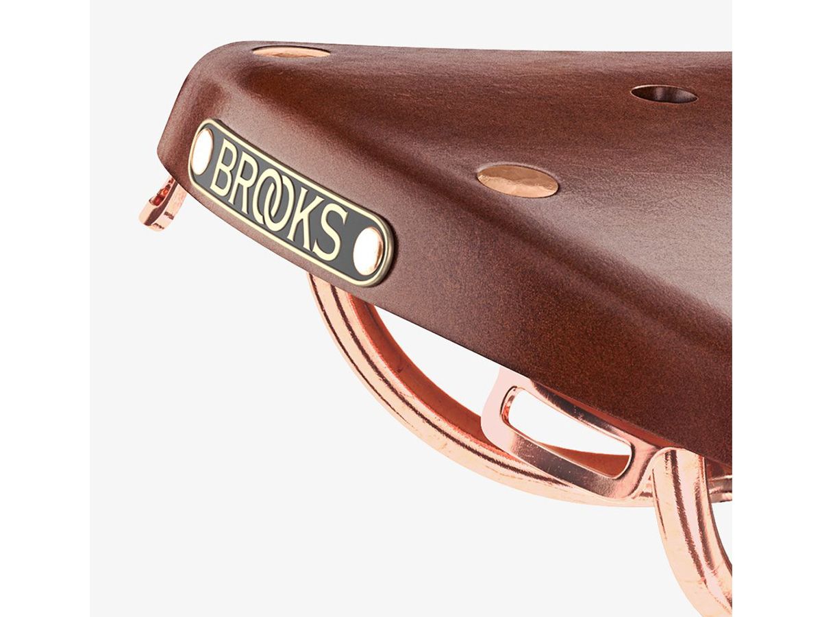 Brooks B17 Special Short 皮革座墊 褐色