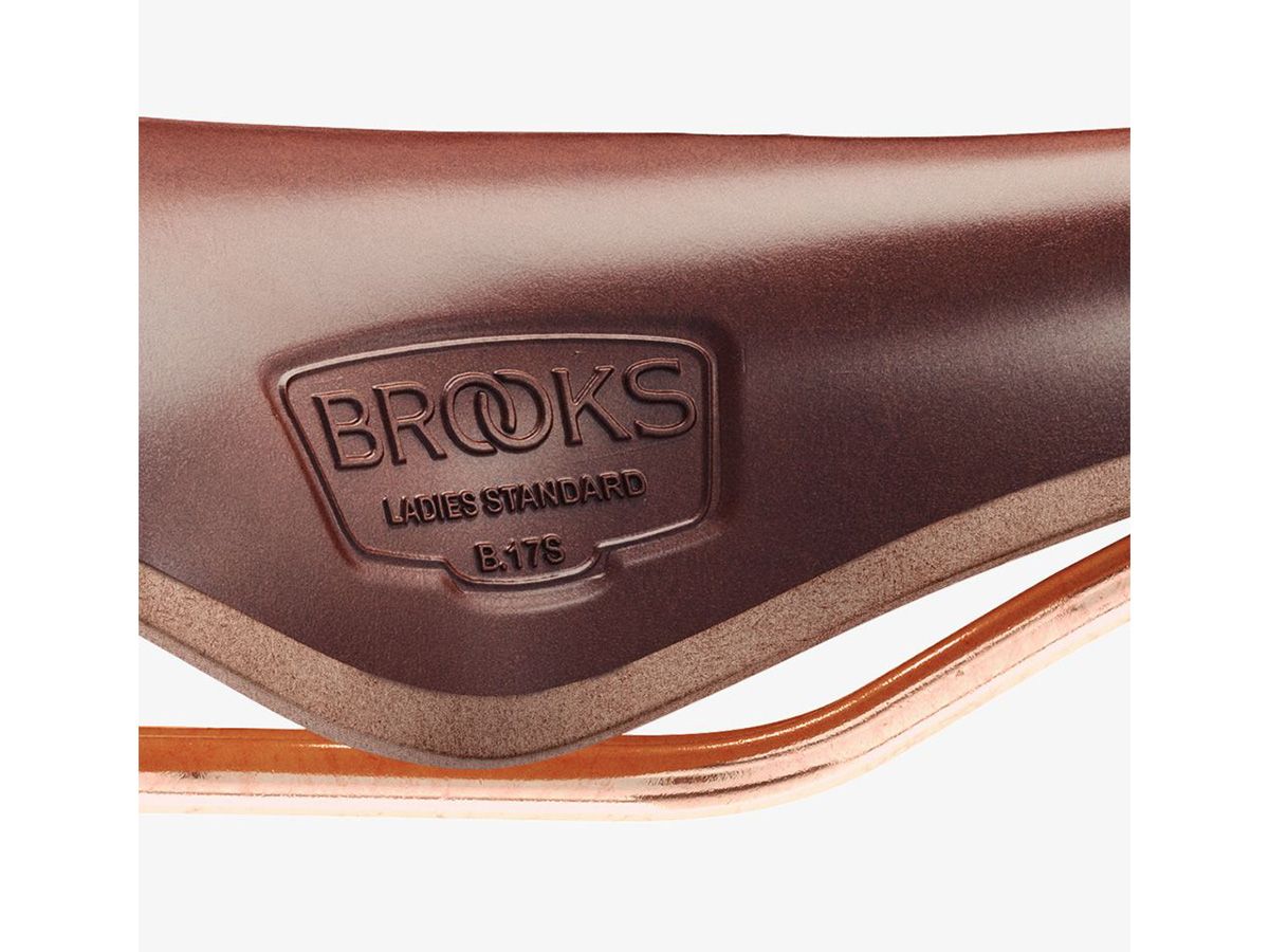 Brooks B17 Special Short 皮革座墊 褐色