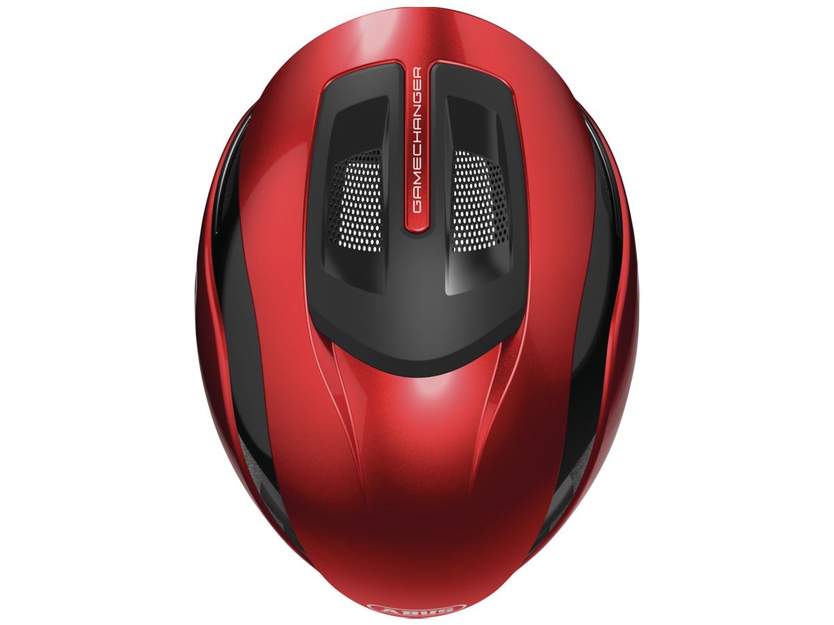 ABUS GAMECHANGER 2.0 空力安全帽 亮紅 M