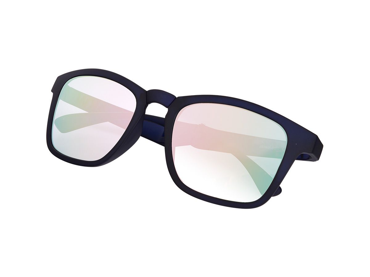 Akiwei 變型金剛 變色玫瑰金 - 黑框