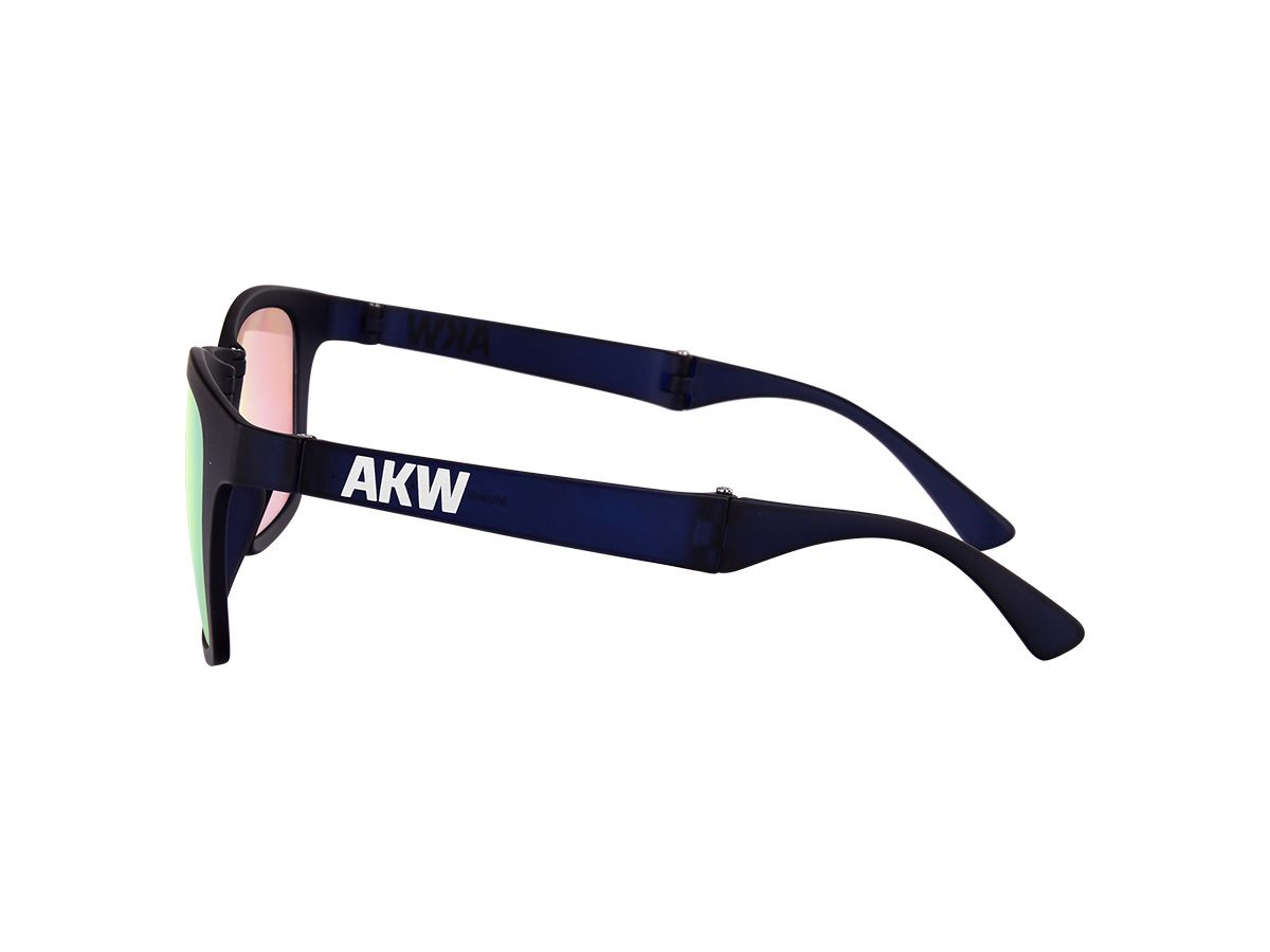 Akiwei 變型金剛 變色玫瑰金 - 黑框