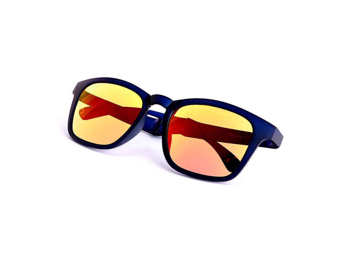 Akiwei 變型金剛 變色烈焰紅 - 黑框