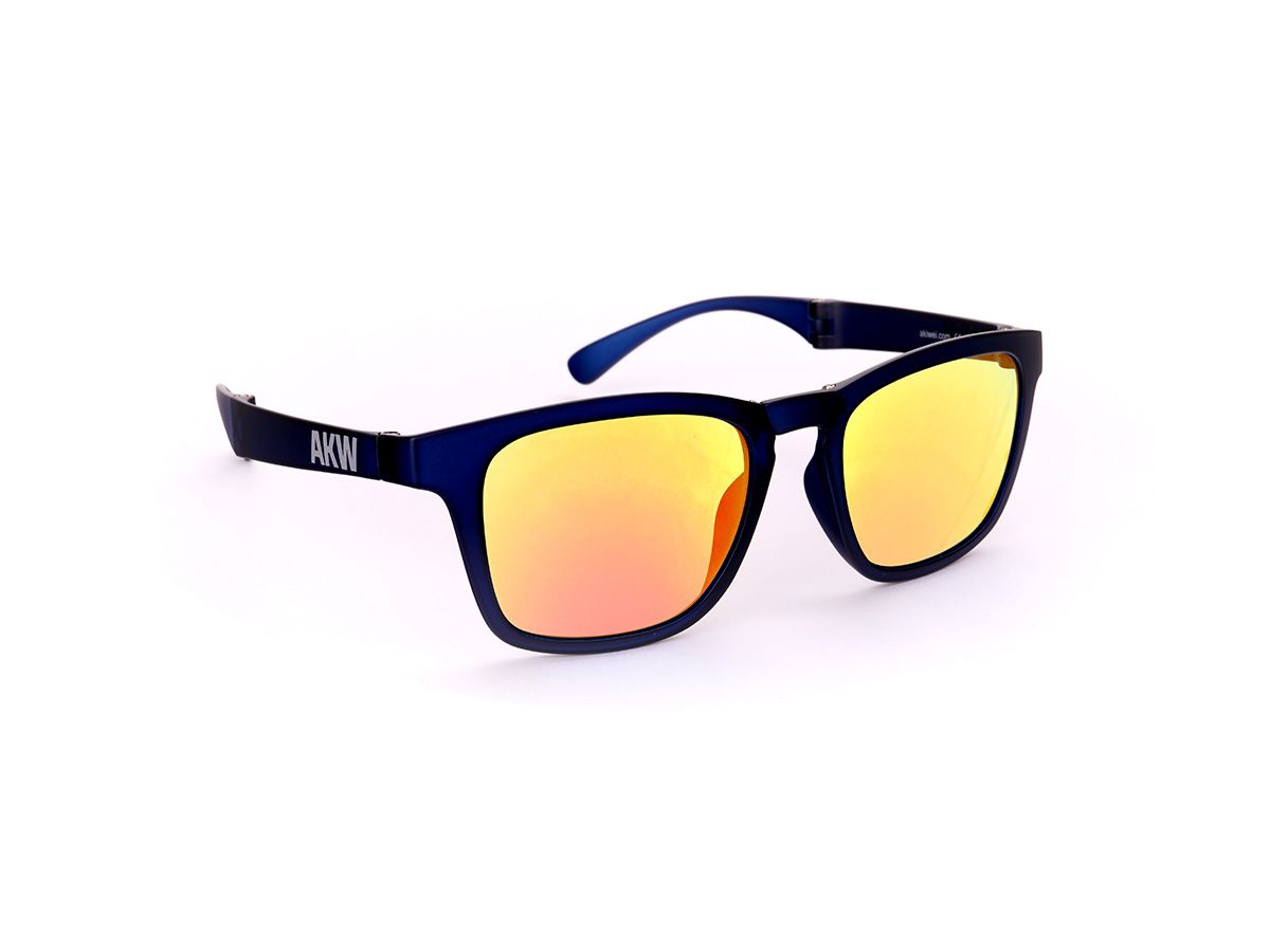 Akiwei 變型金剛 變色烈焰紅 - 黑框