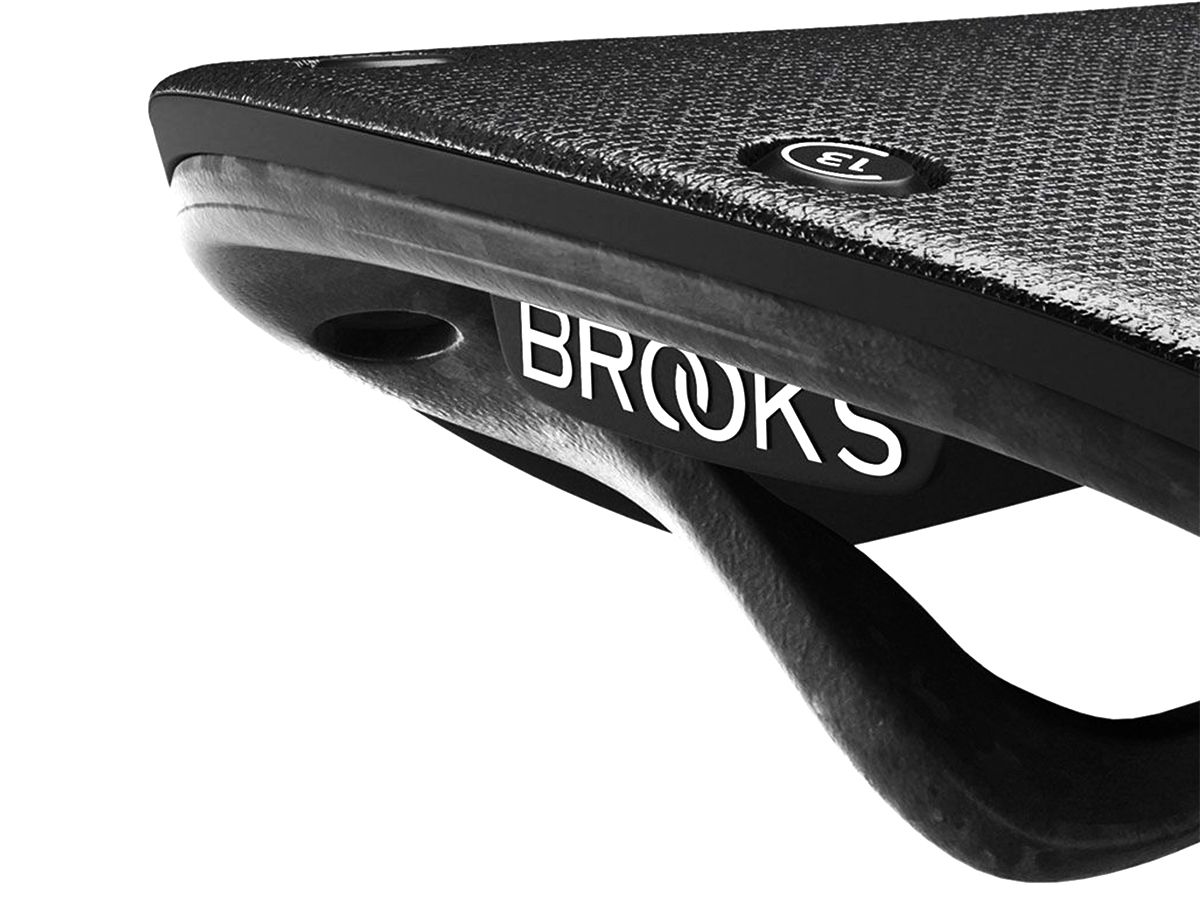 Brooks C13 碳纖弓 座墊 黑色 158mm