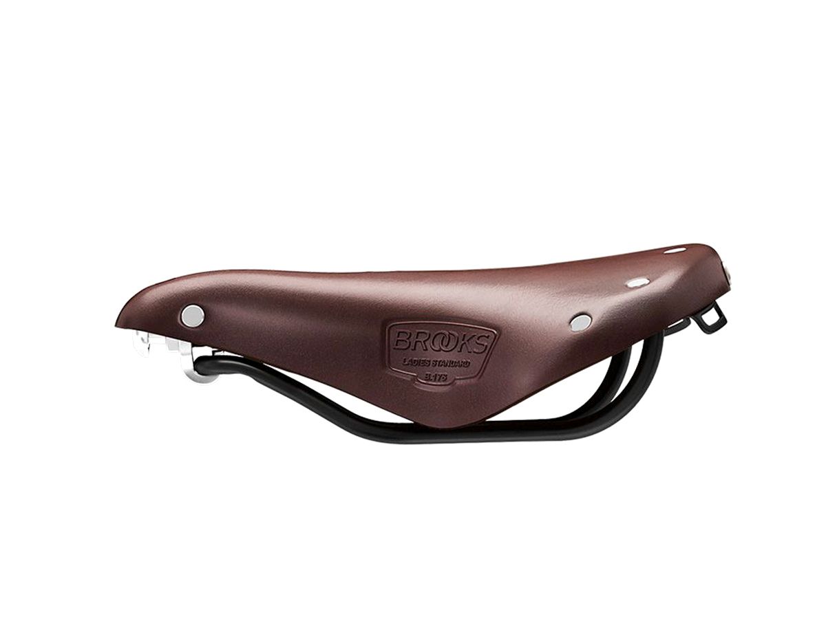 Brooks B17 Short 皮革座墊 褐色