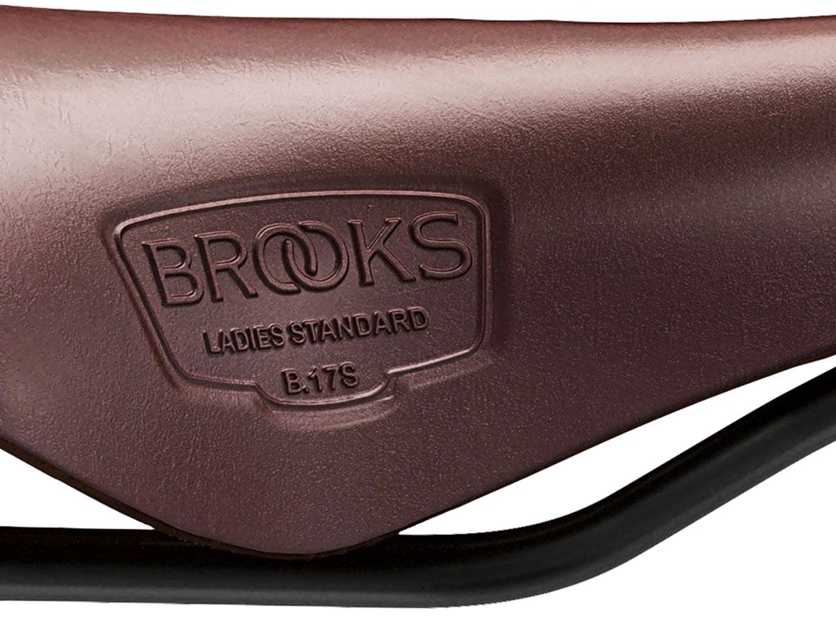 Brooks B17 Short 皮革座墊 褐色