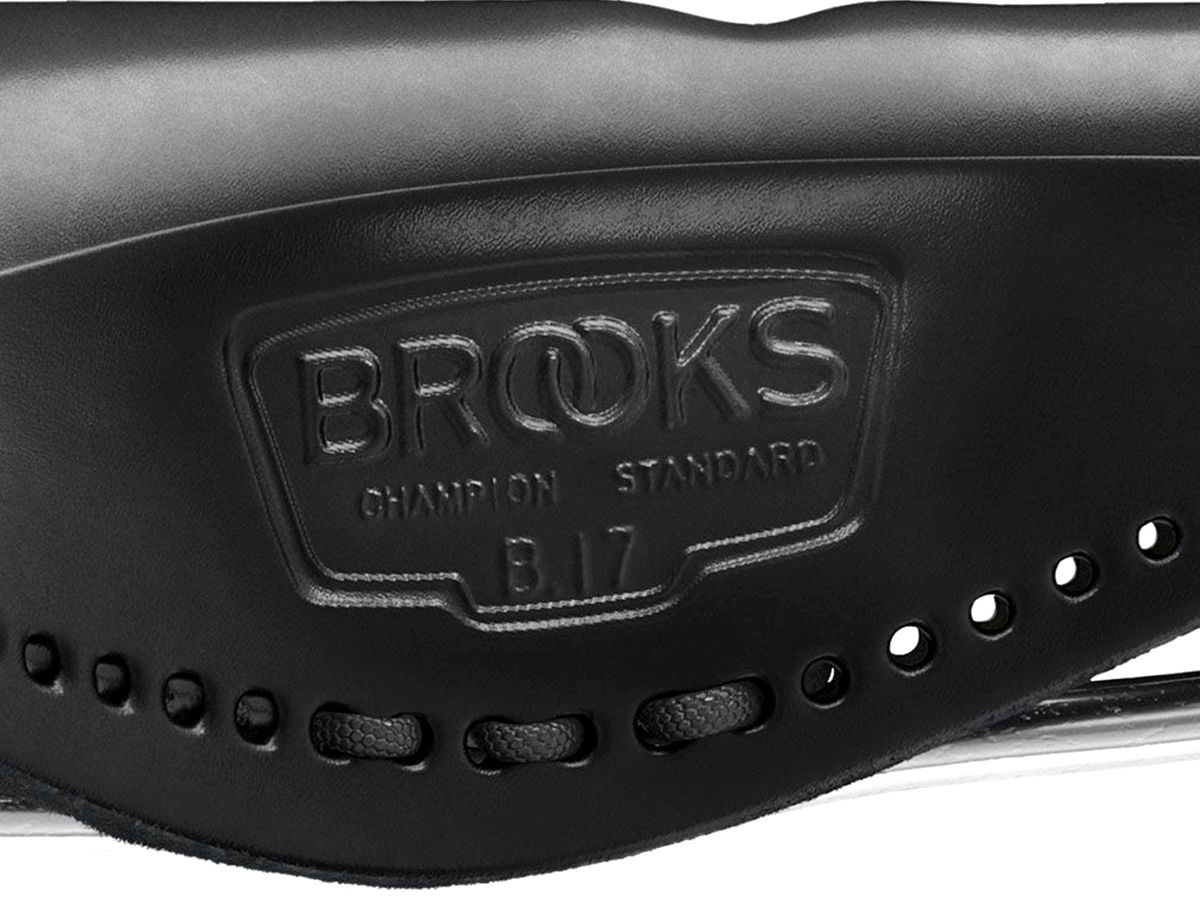 Brooks B17 Carved 皮革座墊 黑色