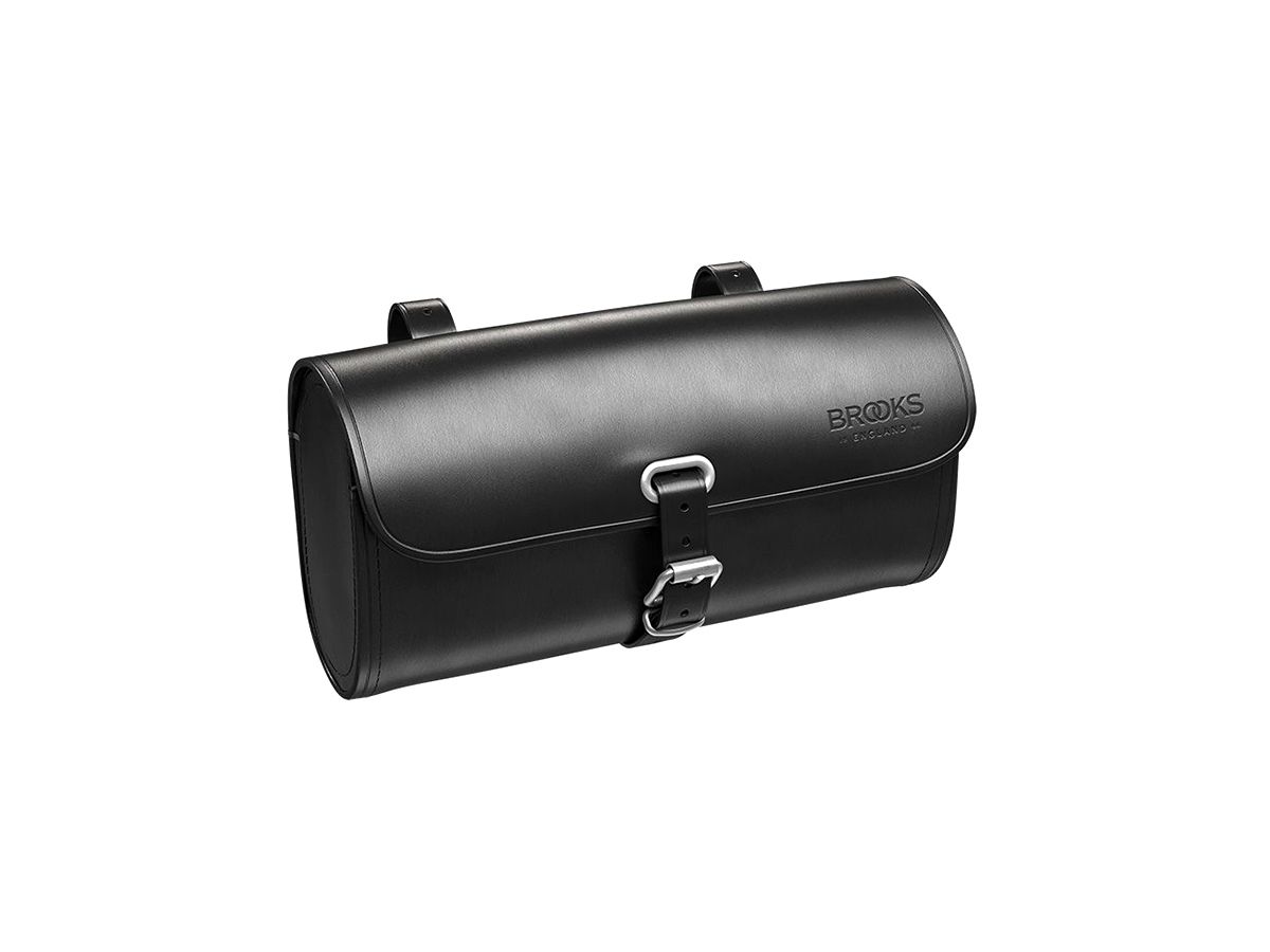 Brooks Challenge 皮革坐墊包 0.5L 黑色