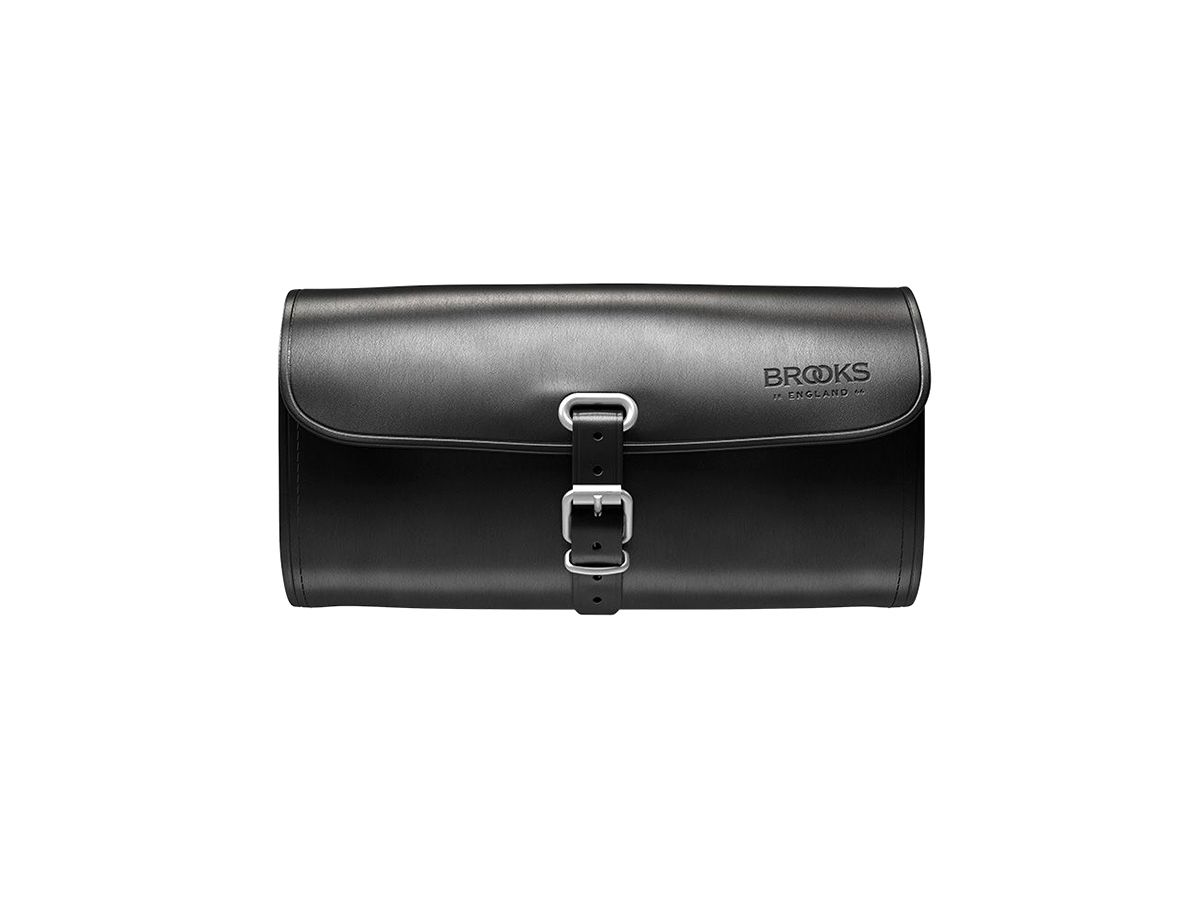 Brooks Challenge 皮革坐墊包 0.5L 黑色