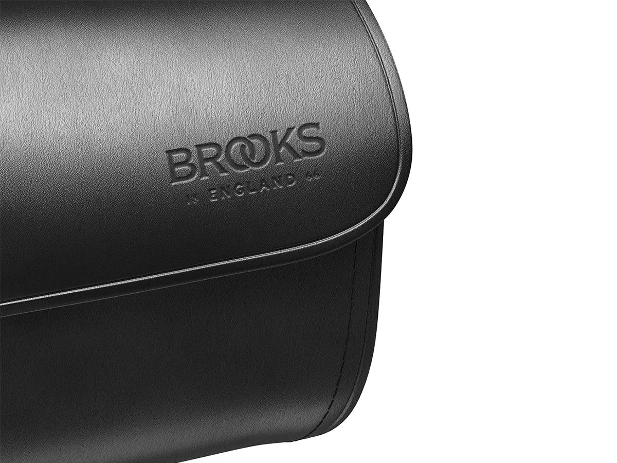 Brooks Challenge 皮革坐墊包 0.5L 黑色