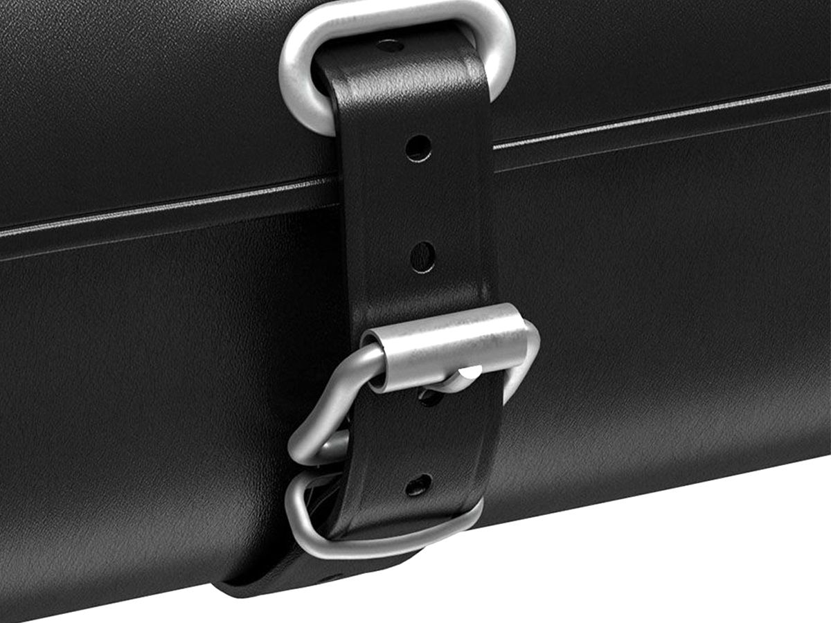 Brooks Challenge 皮革坐墊包 1.5L 黑色