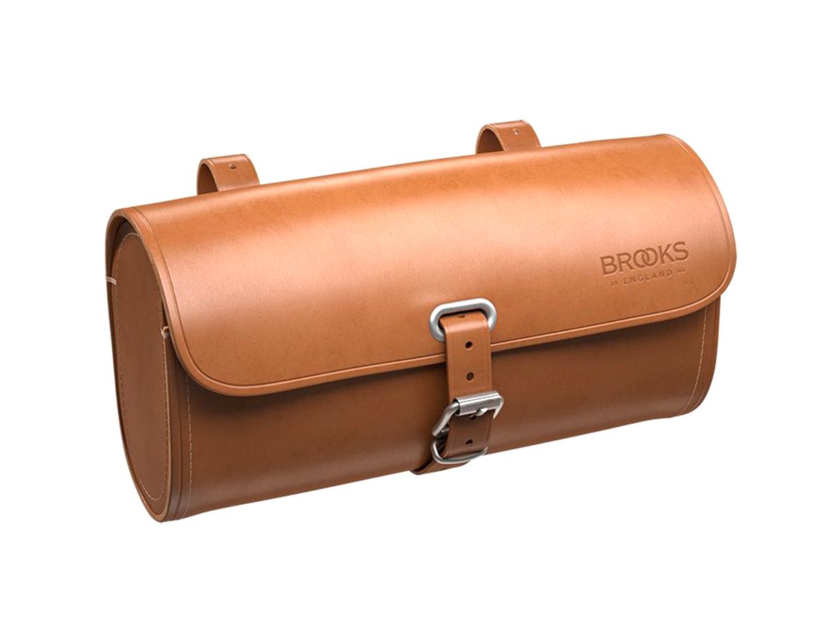 Brooks Challenge 皮革坐墊包 1.5L 蜂蜜色