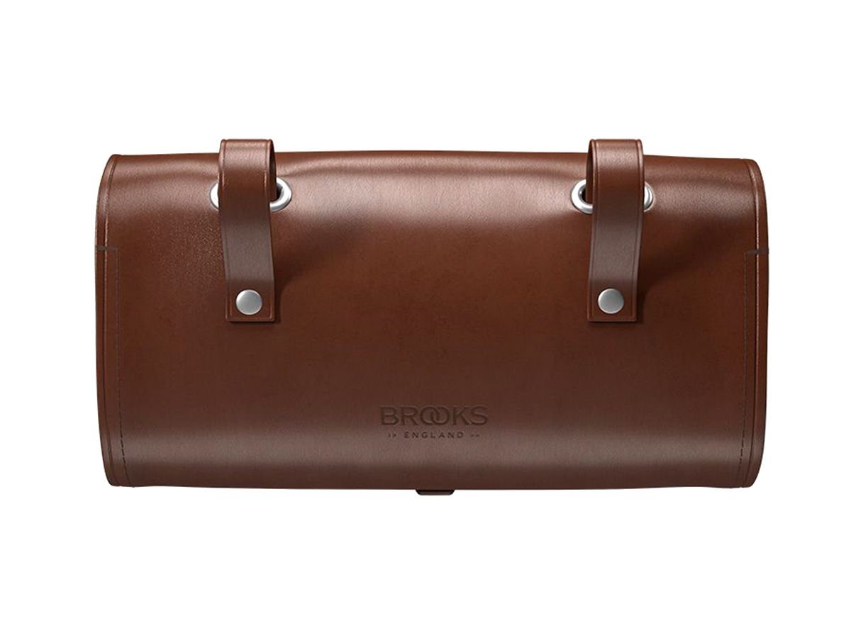 Brooks Challenge 皮革坐墊包 1.5L 褐色