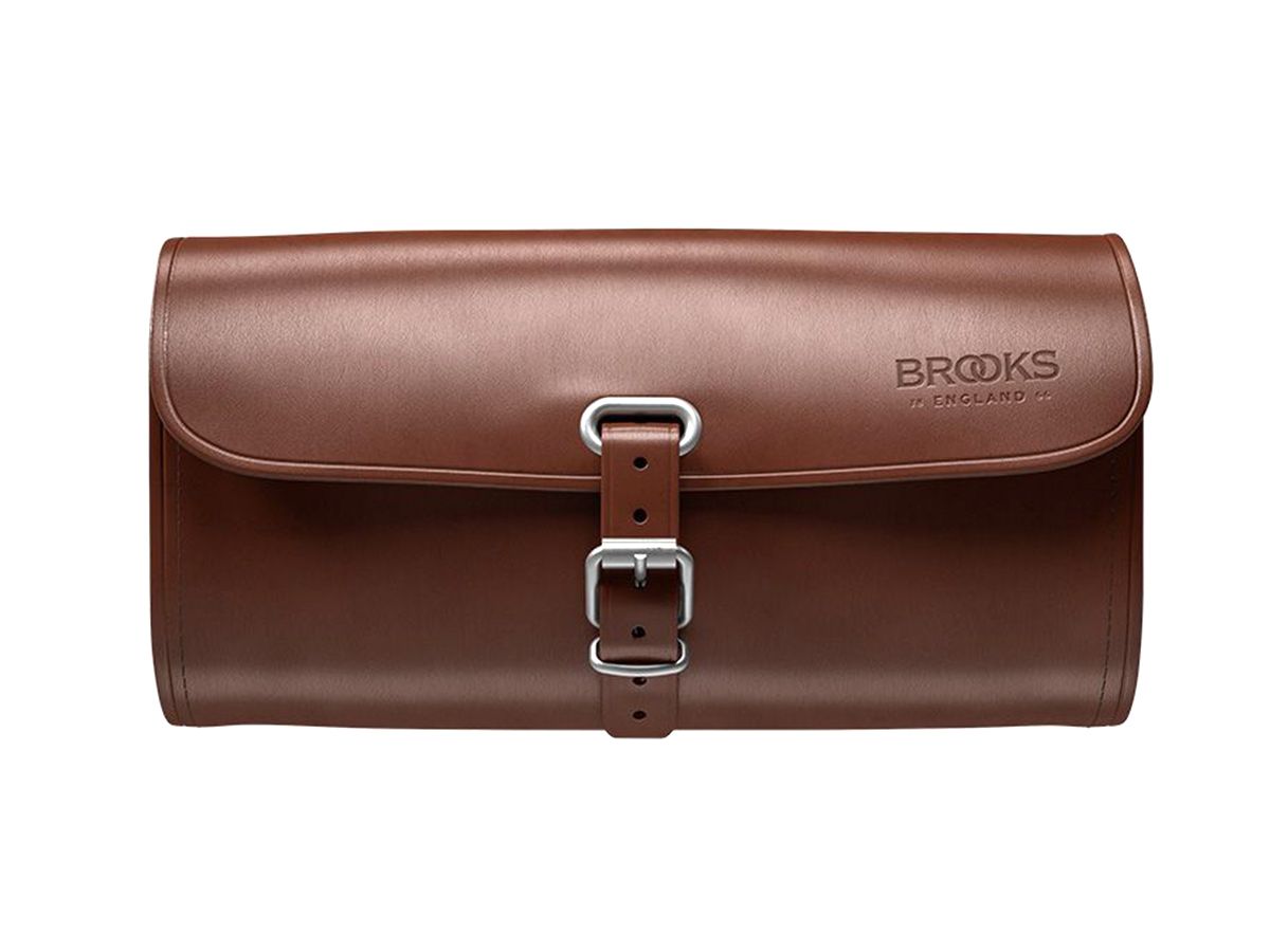 Brooks Challenge 皮革坐墊包 1.5L 褐色