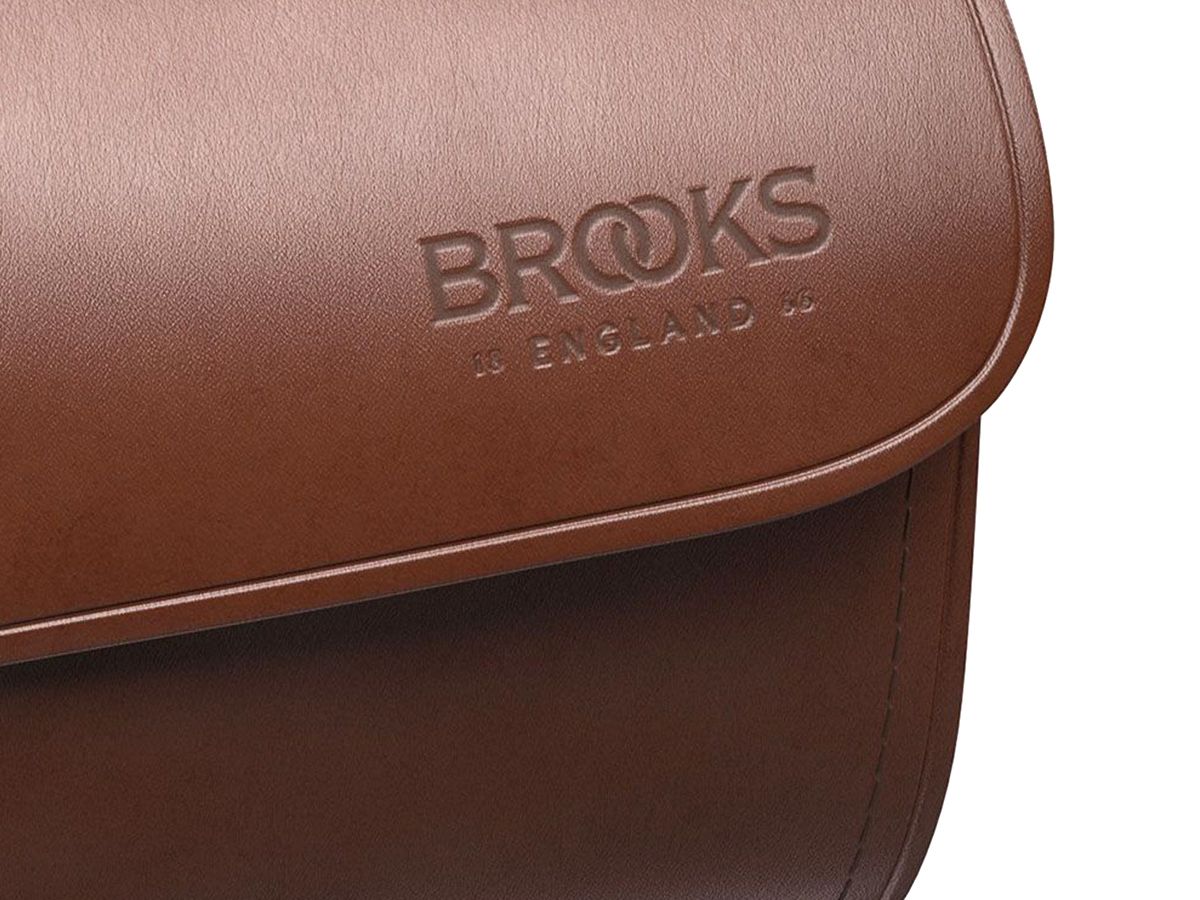 Brooks Challenge 皮革坐墊包 1.5L 褐色
