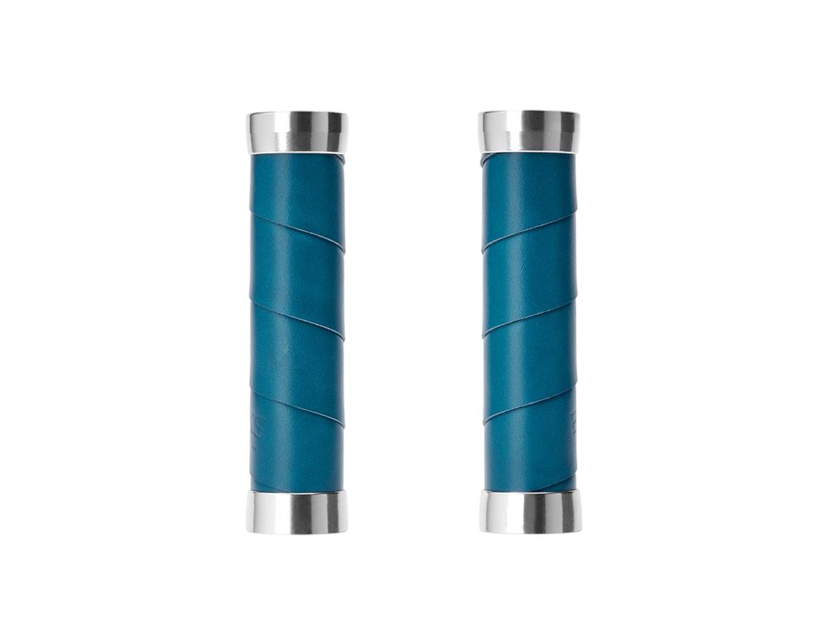 Brooks Slender 皮革手握 130/130 青綠色