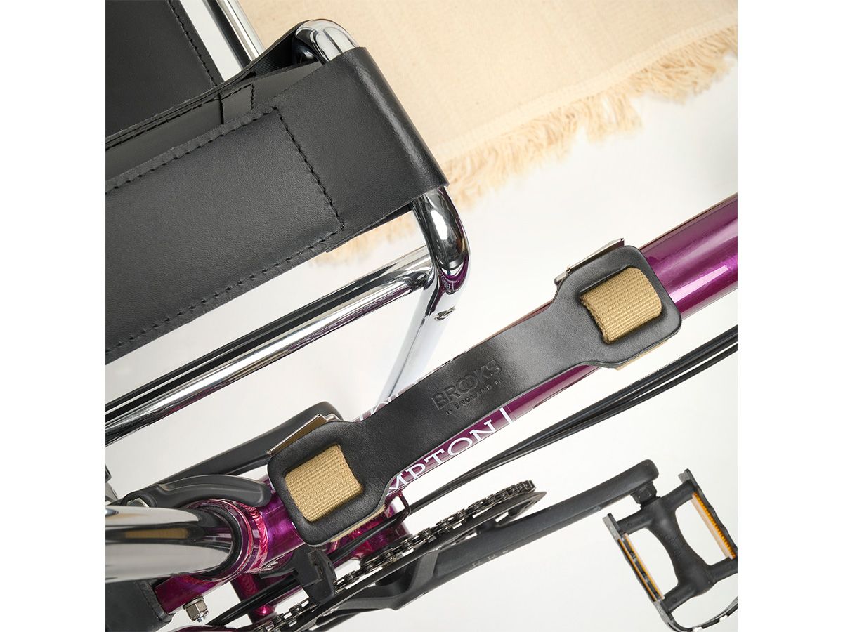 Brooks 皮革攜行固定帶 黑色