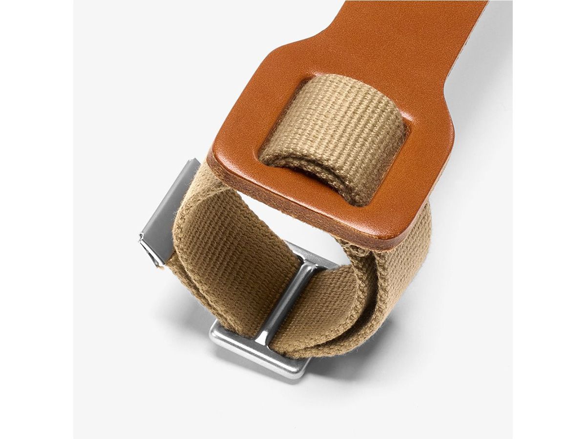 Brooks 皮革攜行固定帶 蜂蜜色