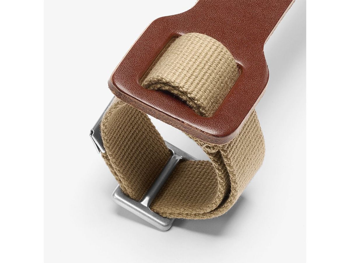 Brooks 皮革攜行固定帶 褐色