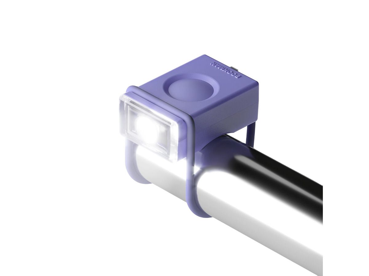 Bookman Block Light Front 前燈 薰衣草紫